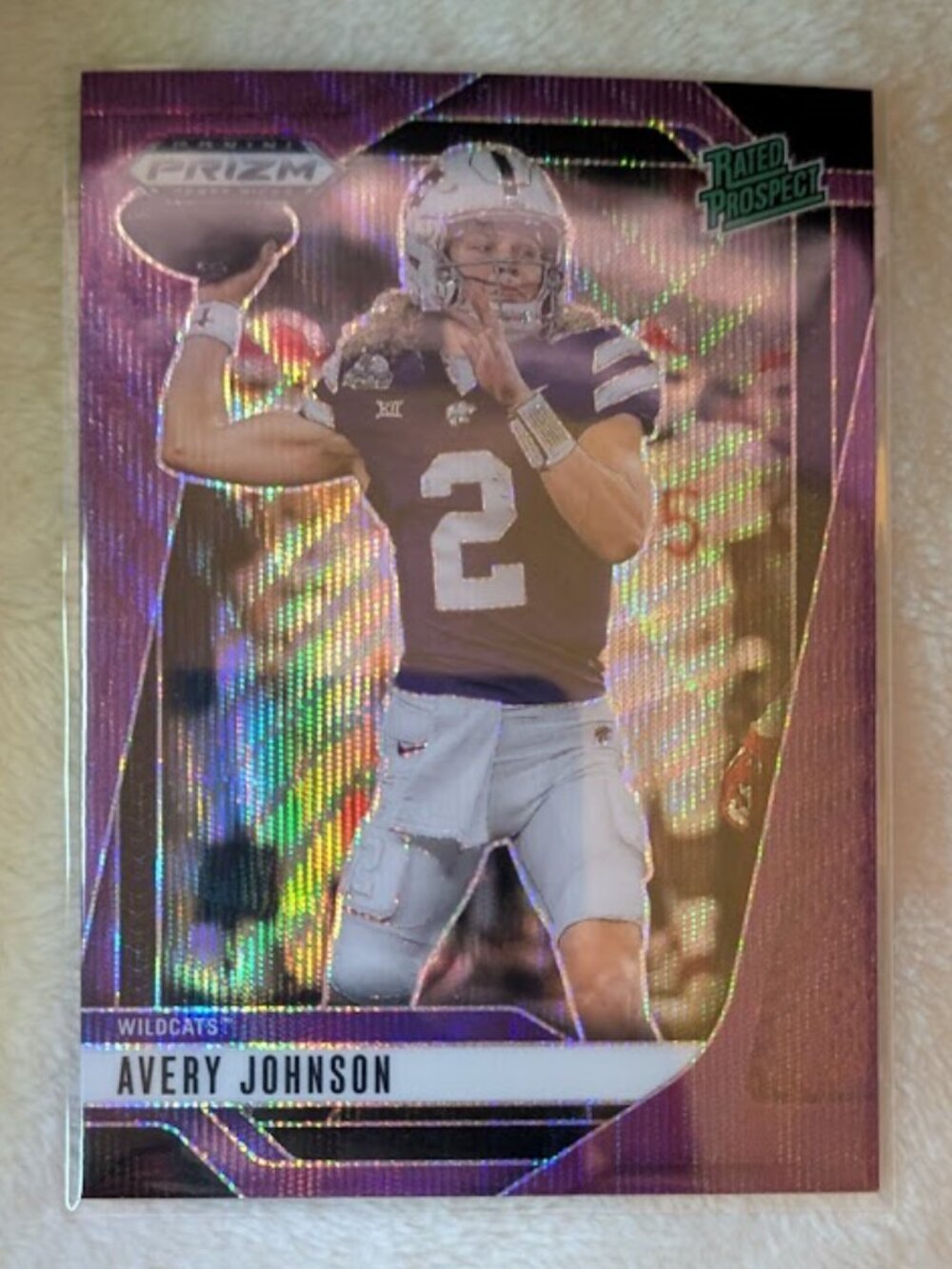 2025 Panini Prizm Draft Picks AVERY JOHNSON #29